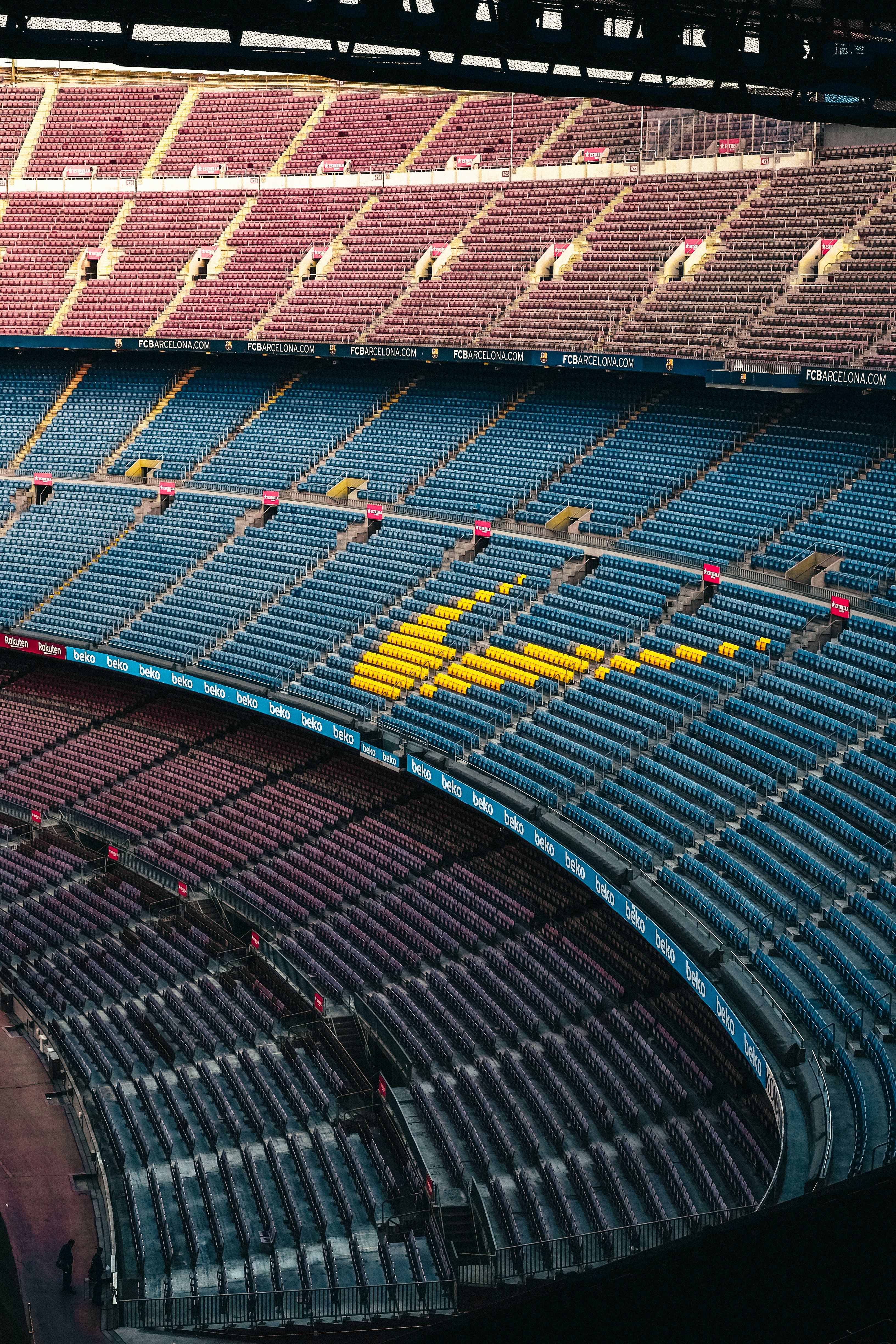empty stadium